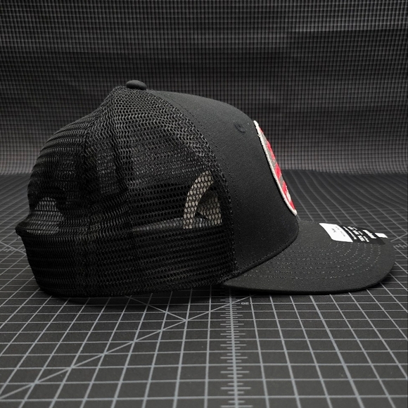 PATAGONIA HAT PATCH TRUCKER HAT-HALEIWA - BLACK W/ BLACK - Picture 3 of 8